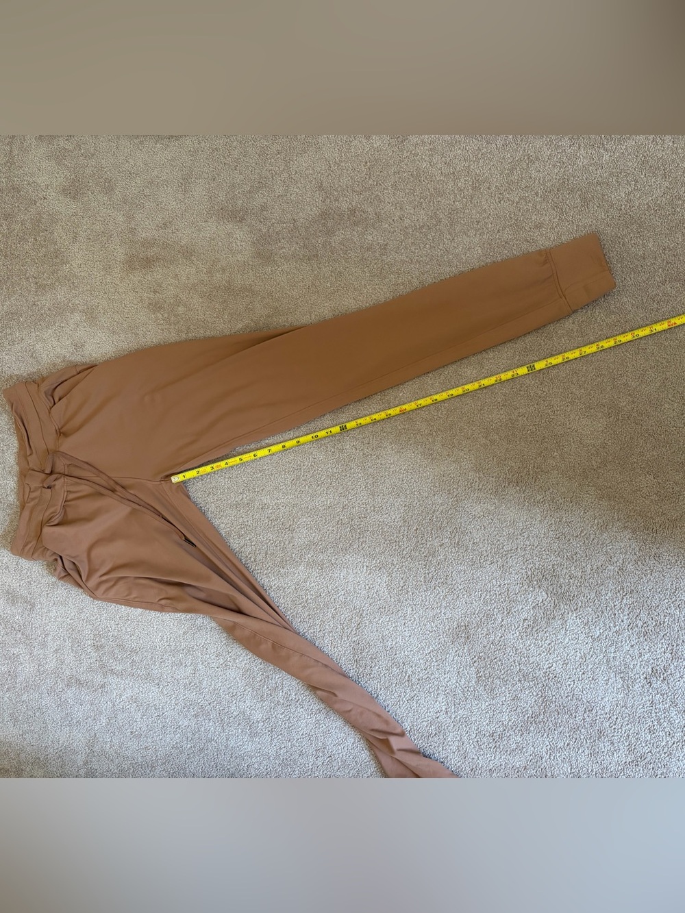 Women's Rust Drawstring Joggers - Picture 5 of 5